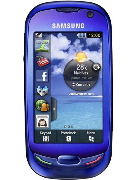 Samsung S7550 Blue Earth Specs
