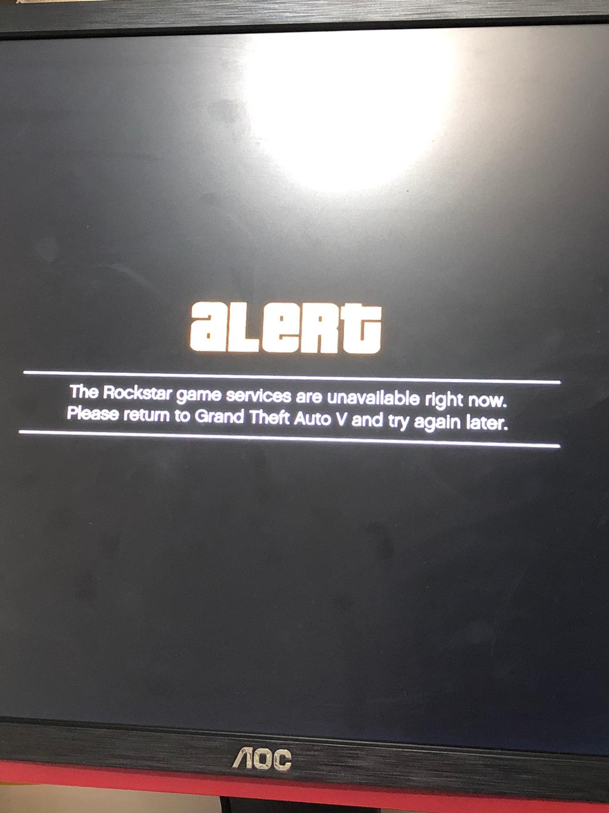 GTA V "The Rockstar game services are unavailable right now" hatası