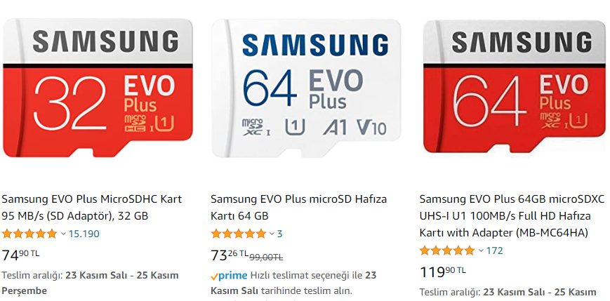 Samsung Micro SD kart, kırmızı ve beyaz farkı ne? | Technopat Sosyal