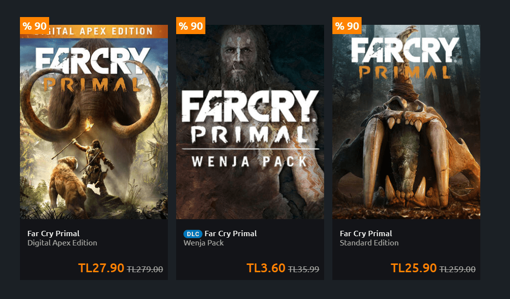 Far Cry Primal Uplay'de 25 TL | Technopat Sosyal