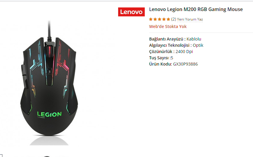 Çözüldü: Lenovo Legion M200 sağ tıkı bazen çift tıklıyor | Technopat Sosyal