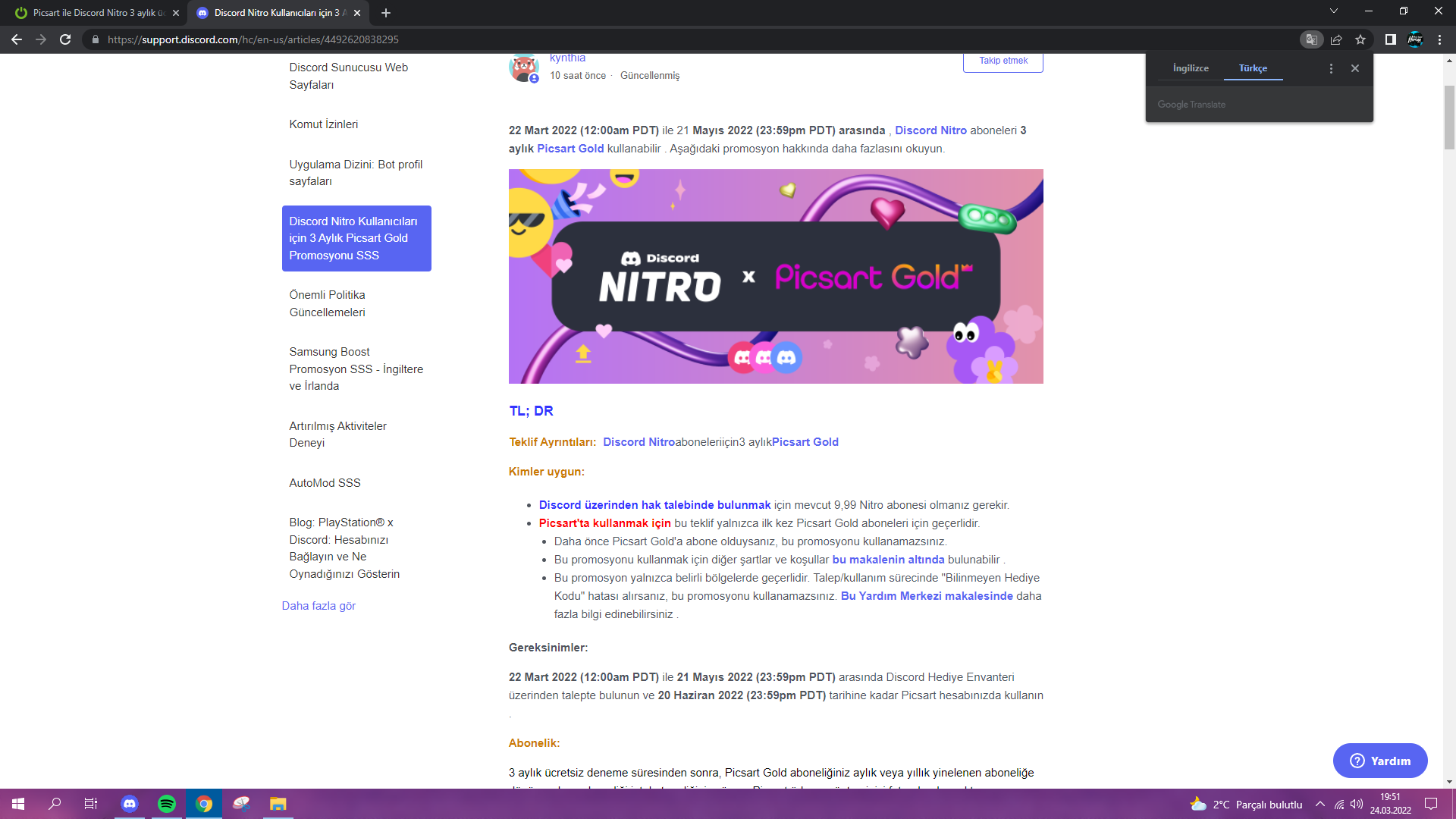 Picsart ile Discord Nitro 3 aylık ücretsiz! | Technopat Sosyal
