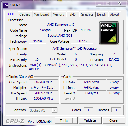 AMD Sempron 140 çekirdek açma | Technopat Sosyal