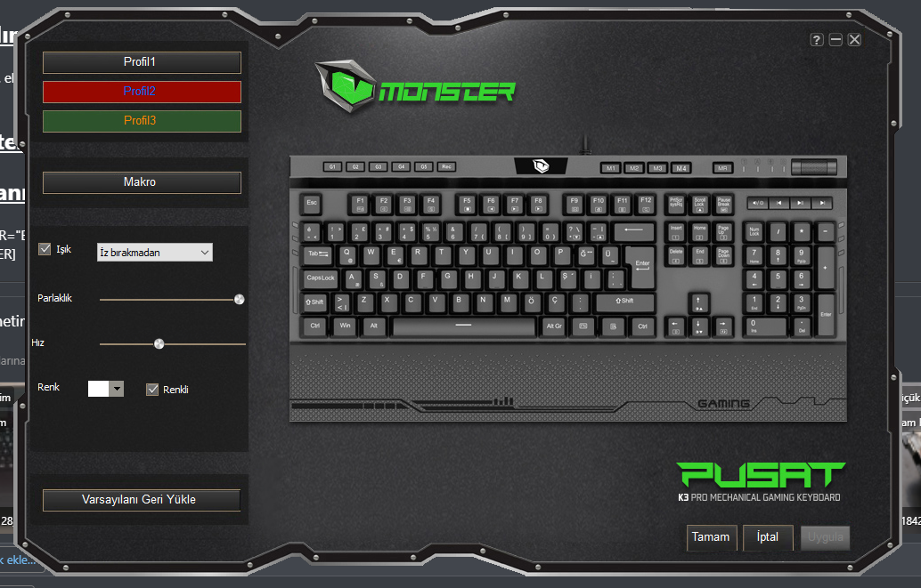Monster Pusat K3 Pro klavye incelemesi | Technopat Sosyal