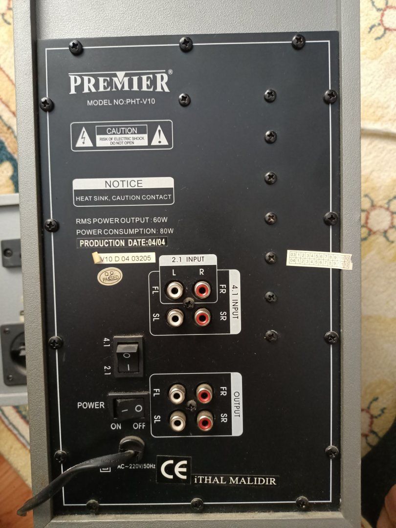 Premier PHT-V10 ses sistemi kabloları yok | Technopat Sosyal