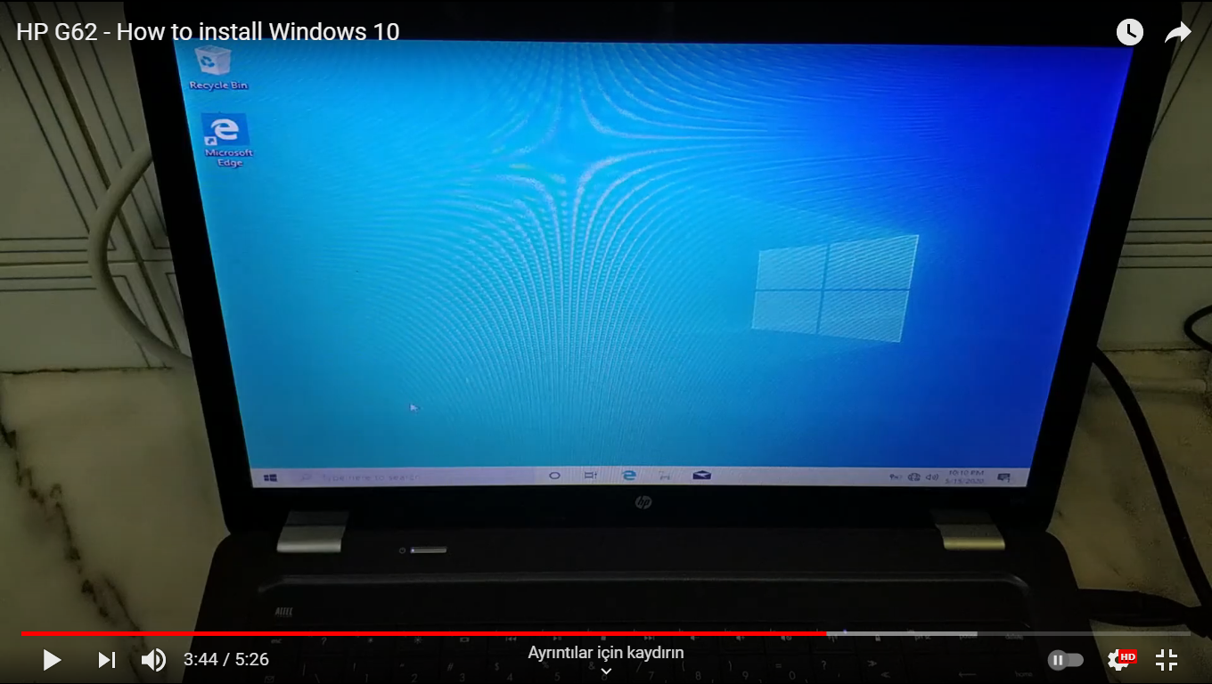 HP G62 laptopta Windows 10 nasıl durur? | Technopat Sosyal