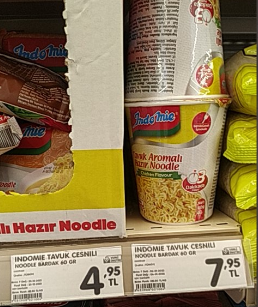 Bardak Noodle 8 TL Oldu (%60 Zam)! | Technopat Sosyal