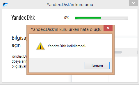 Yandex. Disk "Yandex. Disk indirilemedi" hatası | Technopat Sosyal