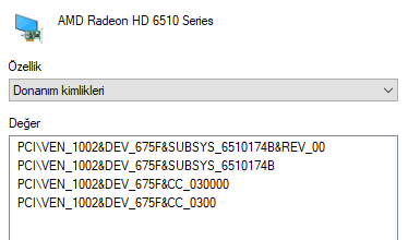 AMD Radeon 6510 sürücüsü | Technopat Sosyal