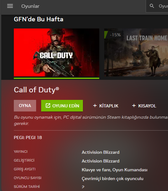 Call of Duty GeForce NOW'a eklendi! | Technopat Sosyal