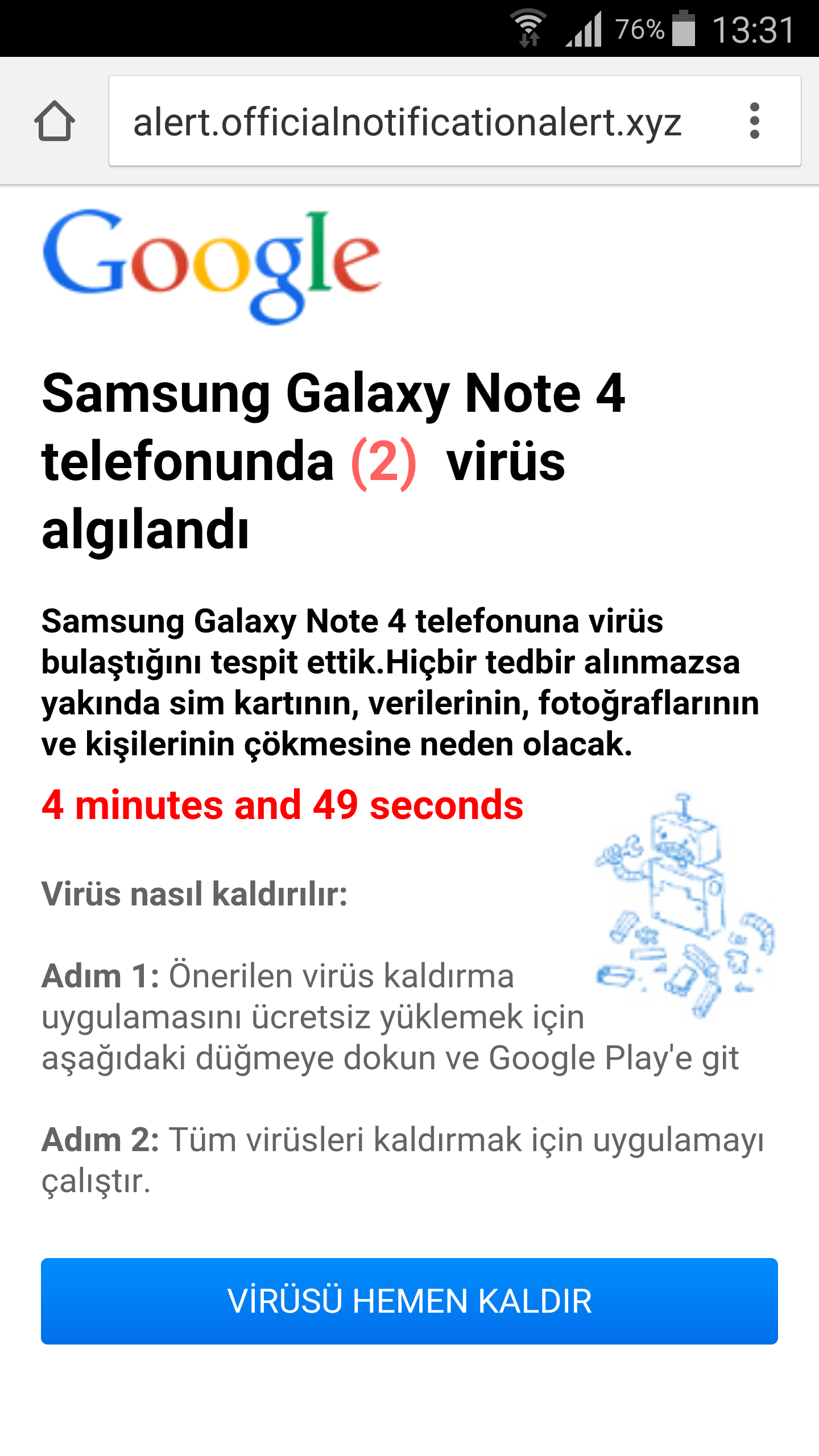 Çözüldü: Galaxy Note 4 Reklam Virüsü | Technopat Sosyal