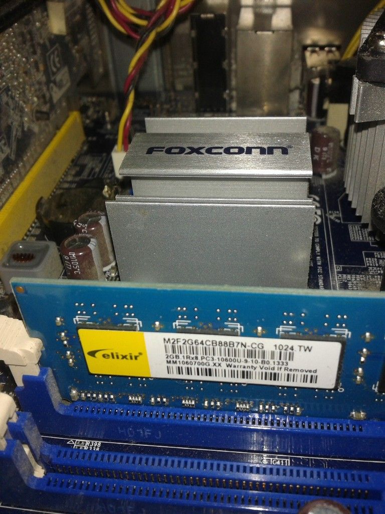 Intel E6500 ve Foxconn G41MXE sisteme RAM uyumu için anakart
