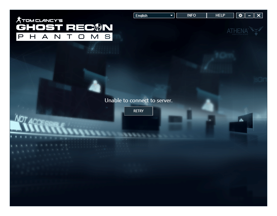 Ghost Recon Phantoms "Unable to Connect to Server" Sorunu