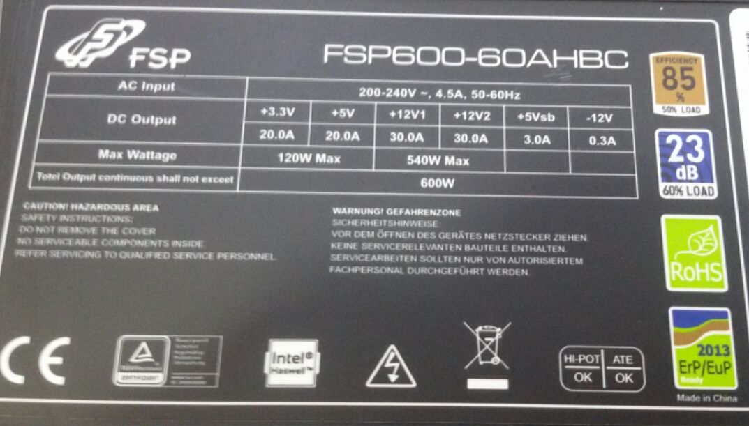 FSP 600W-60AHBC alınır mı? | Technopat Sosyal