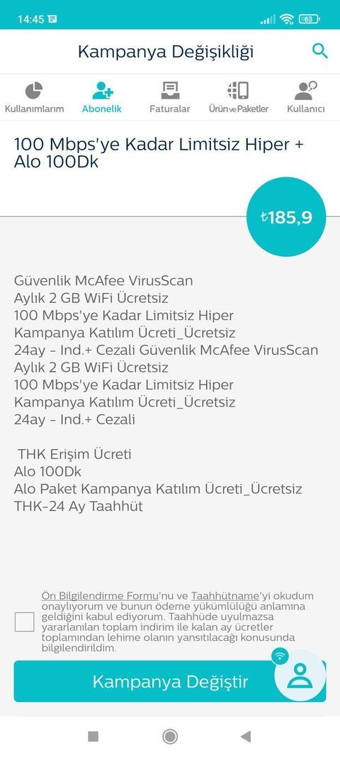 Türk Telekom sabit internet paket değiştirme | Technopat Sosyal