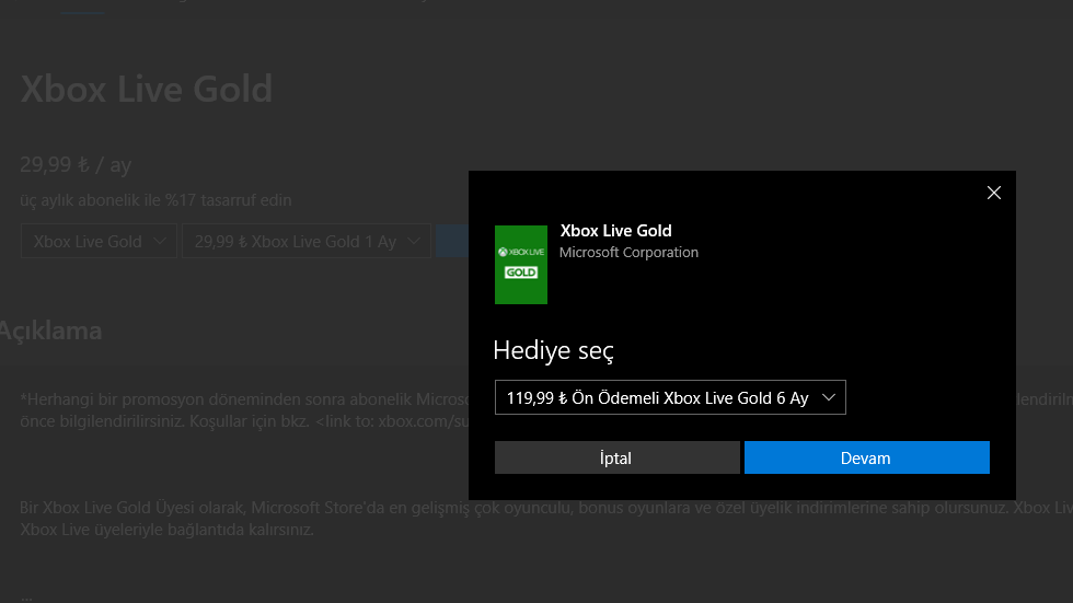 12 aylık Xbox Live Gold + 1 aylık Game Pass Ultimate almak | Sayfa 2 |  Technopat Sosyal