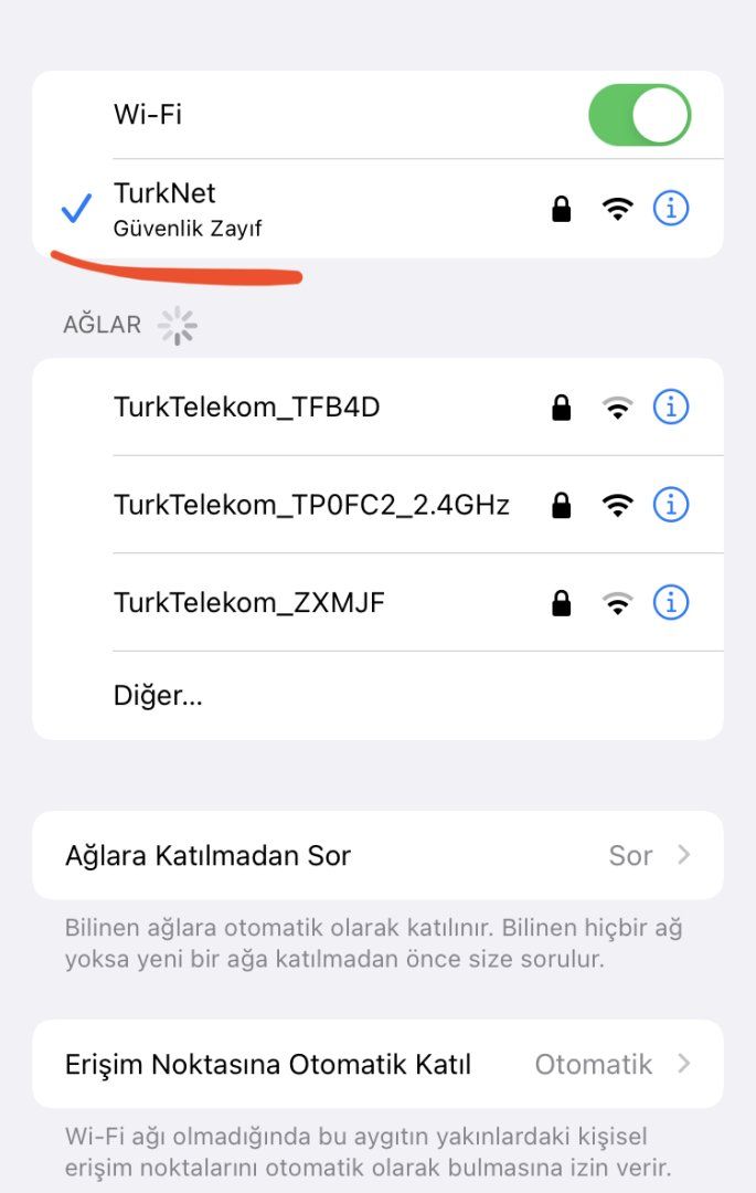 TurkNet güvenlik zayıf uyarısı | Technopat Sosyal