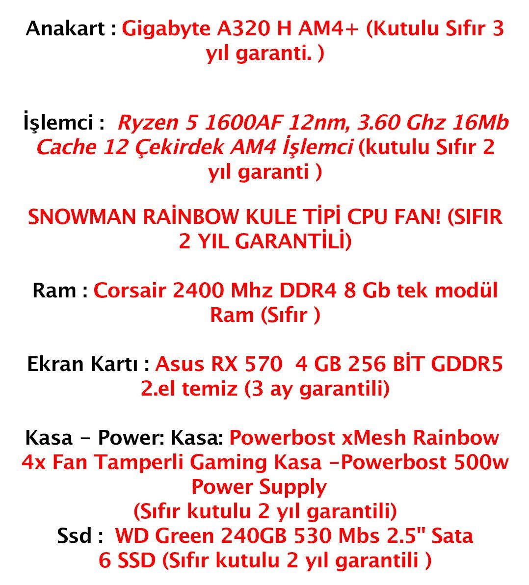 Ryzen 5 1600 AF ve RX 570 sistem ile GTA 5'te kaç FPS alırım? | Technopat  Sosyal