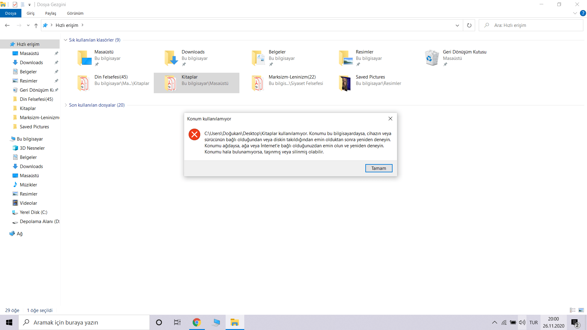 Windows 10 dosyalarım kendi kendine silindi | Technopat Sosyal
