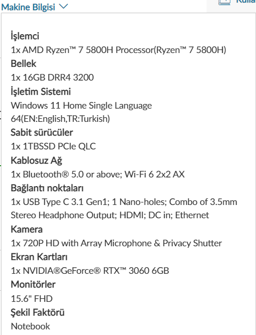 Lenovo Ideapad Gaming 3 82K200WHTX RAM 1x16 mı, 2x8 mi? | Technopat Sosyal