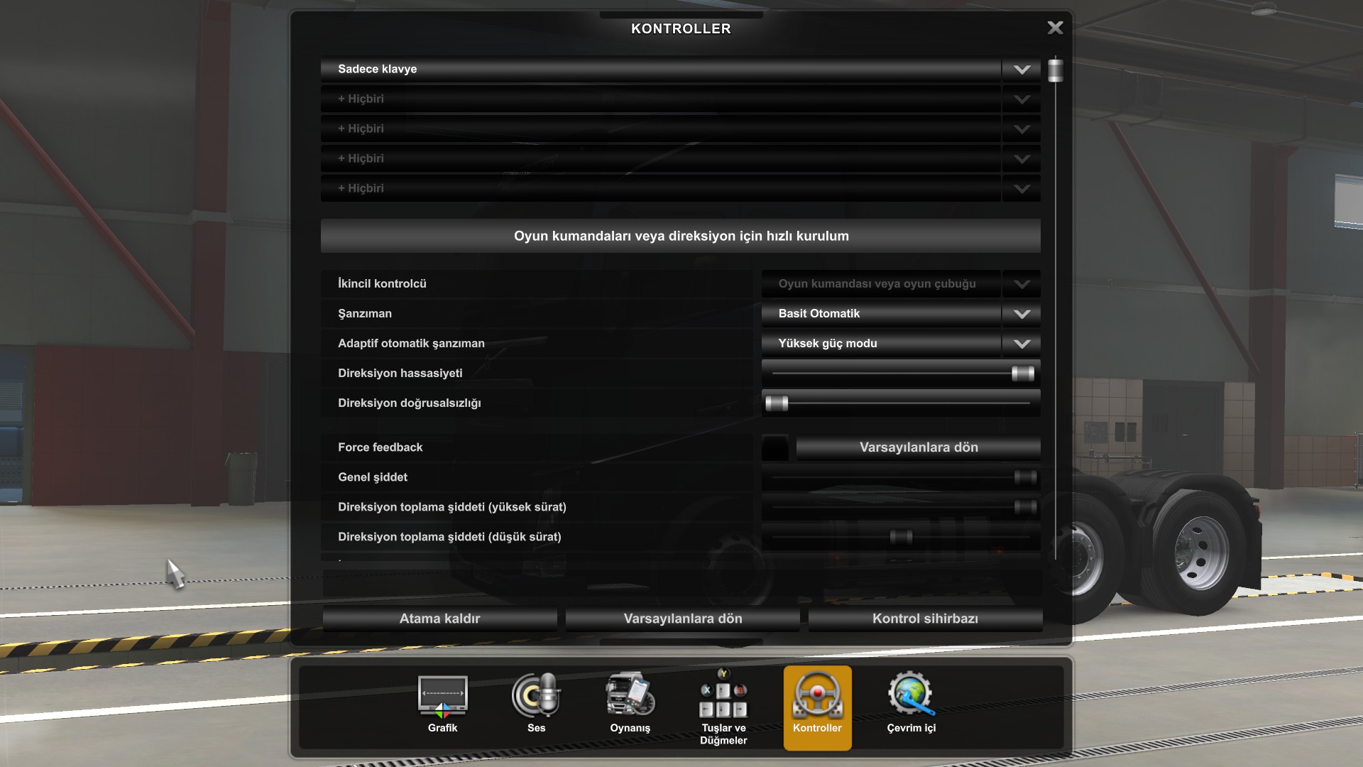 ETS 2 DualSense gamepad ayarları değiştirilemiyor | Technopat Sosyal