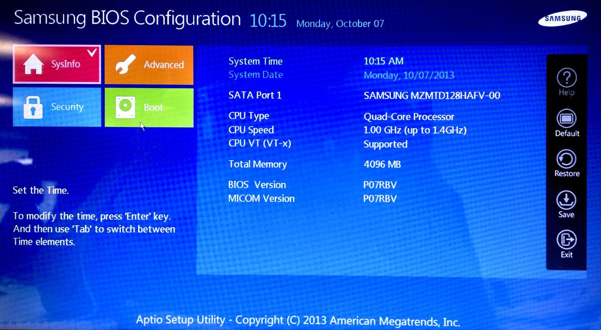 Samsung NP270E5J-K05TR El Capitan BIOS Sorunu | Technopat Sosyal