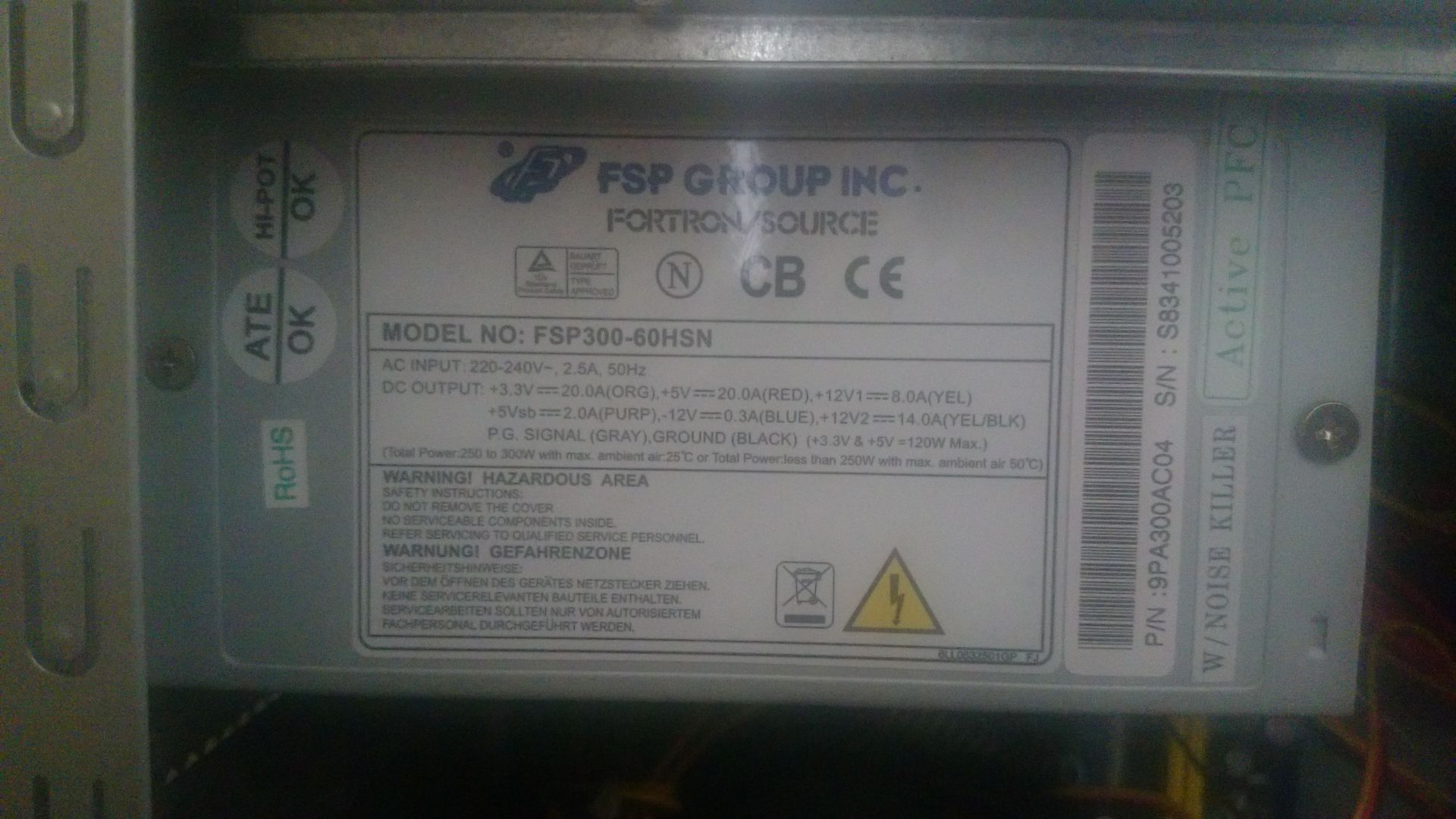 Q9550 | GTX 750 Ti Sistem FPS300-60HSN PSU Uyumu | Technopat Sosyal