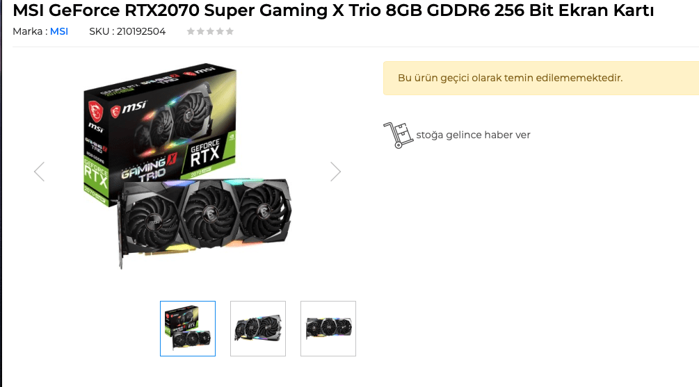 MSI RTX 2070 Super Gaming X Trio neden satılmıyor? | Technopat Sosyal