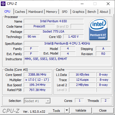 Çözüldü: Pentium4 650 HT 64 Bit Destekliyor mu? | Sayfa 2 | Technopat Sosyal