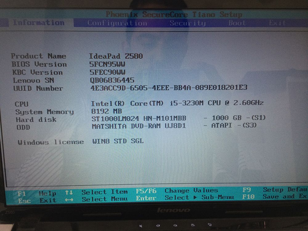 Lenovo Z580 i5 Mac OS X USB Boot Sorunu | Technopat Sosyal
