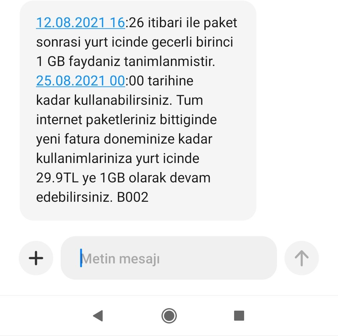 Turkcell hediye internet yerine paketten harcıyor | Technopat Sosyal