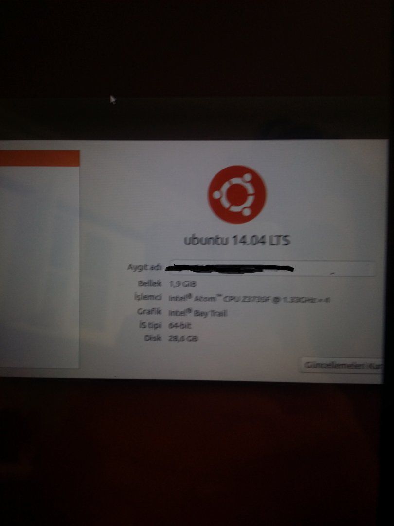 Casper Nirvana N240 tablet PC Ubuntu 14.04 | Technopat Sosyal