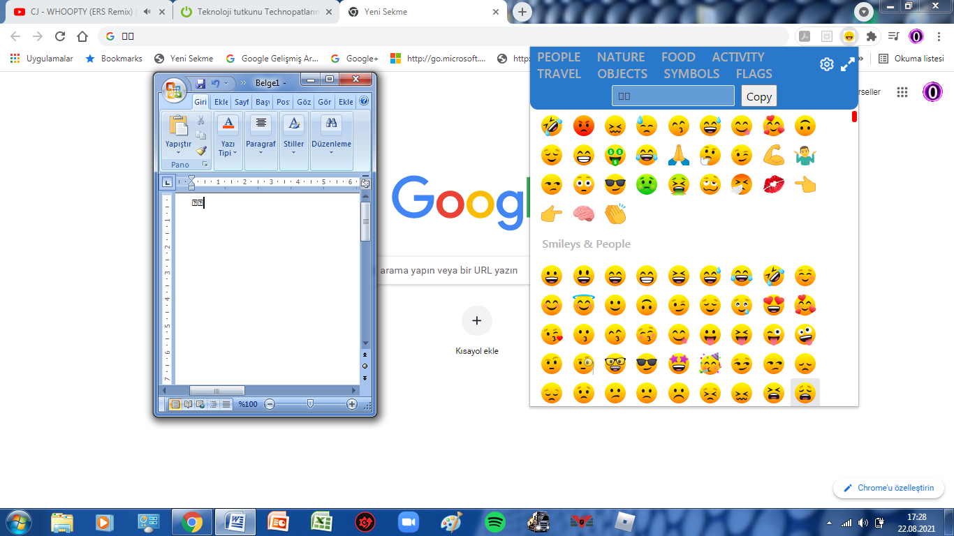 Windows 7'de emojiler gözükmüyor | Technopat Sosyal