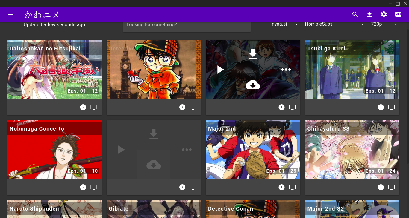 GitHub - Kylart/KawAnime: Desktop app for anime fans