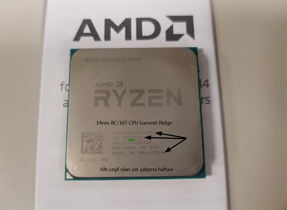 AMD Ryzen 5 1600 8 Çekirdek Araştırma Sonucu | Technopat Sosyal
