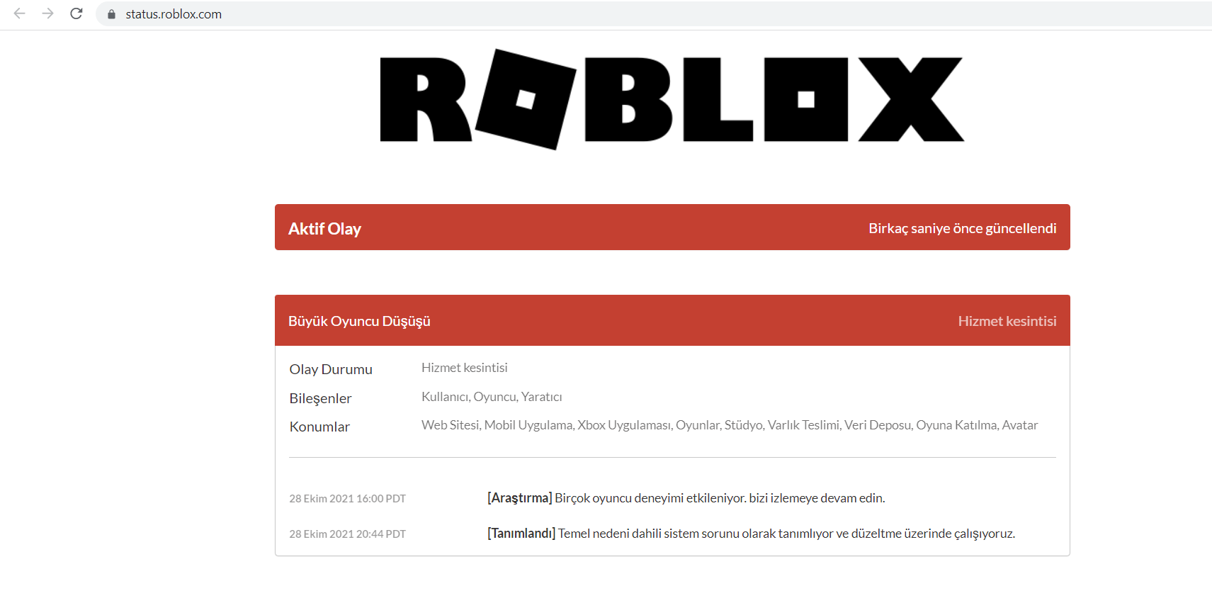 Çözüldü: Roblox Studio açılmıyor