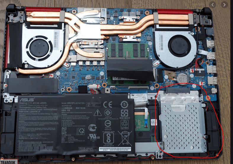 ASUS FX505DD 500 GB HDD nasıl eklenir? | Technopat Sosyal