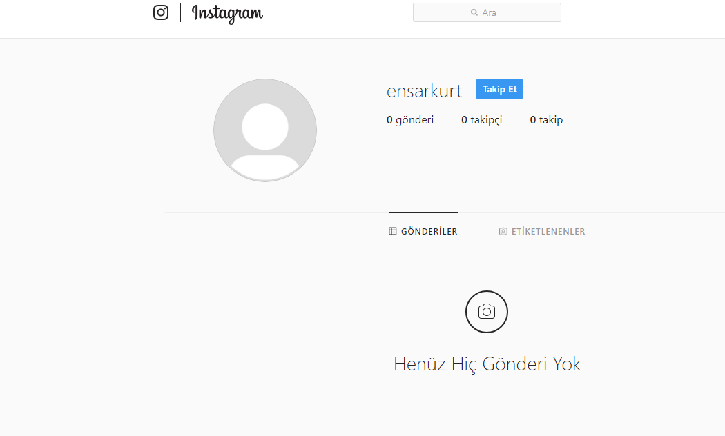 Instagram'da kullanılmayan hesabın kullanıcı adını alma