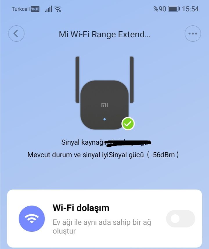 Xiaomi Wi-Fi extender "sinyal gücü -56 dbm" nedir? | Technopat Sosyal