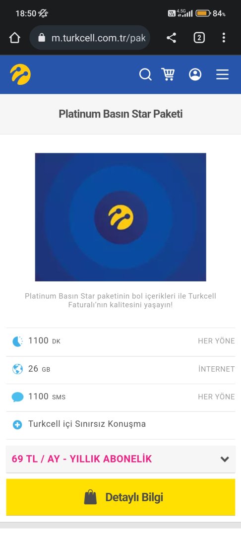 Turkcell Platinum basın star paketine geçilir mi? | Technopat Sosyal