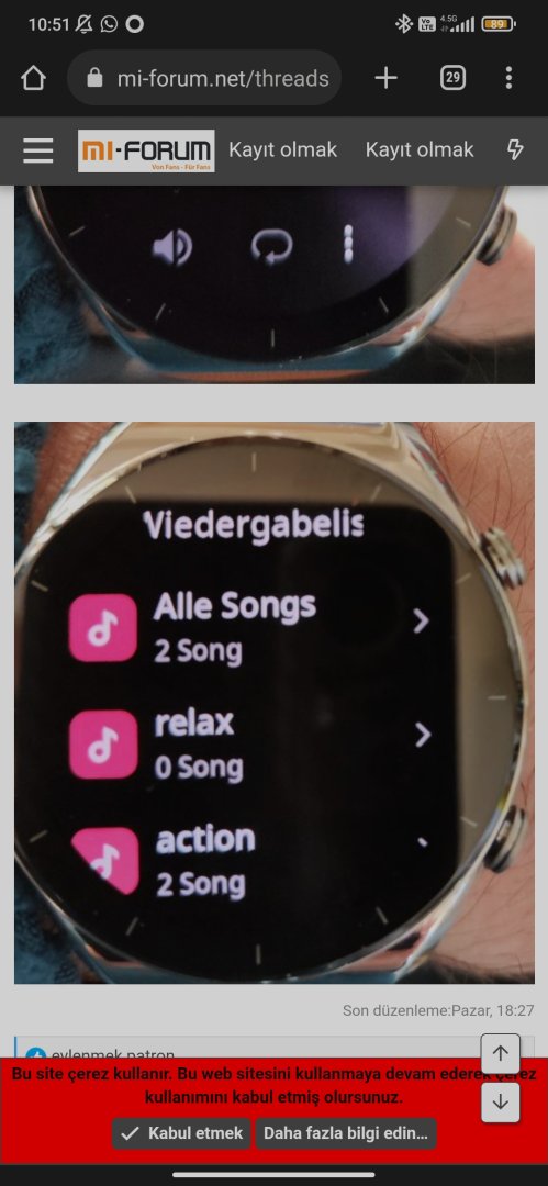 Xiaomi Watch S1 Active müzik hatası | Technopat Sosyal