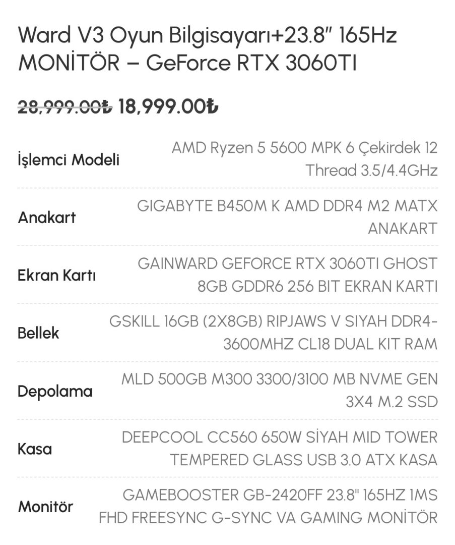 PcKolik Gainward RTX 3060 Ti hazır sistem nasıl? | Technopat Sosyal