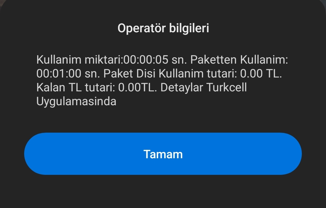 Turkcell operatör bilgisi kapatma | Technopat Sosyal