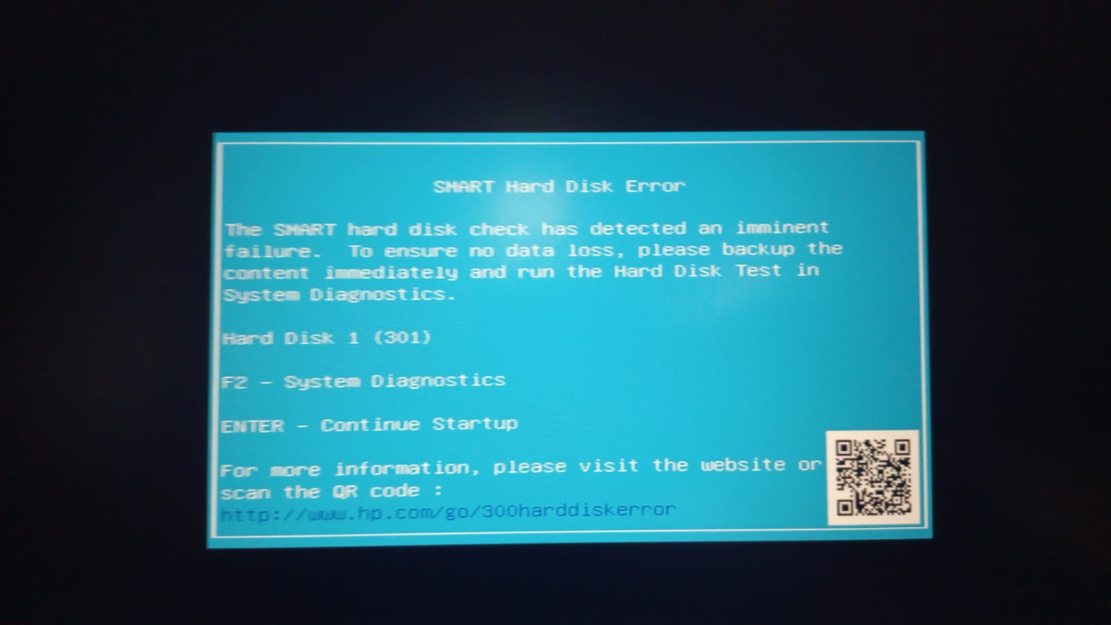 Victus 16 laptopta "SMART Hard Disk Error 301" hatası | Technopat Sosyal