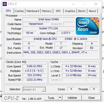 Xeon X5460 Düşük Stok Hızı | Technopat Sosyal