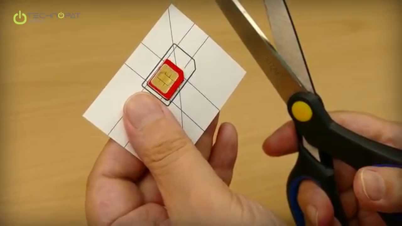 Micro SIM Kartı Nano SIM Karta Çevirme - Technopat