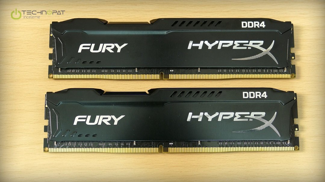Kingston HyperX Fury DDR4 2400 MHz RAM İncelemesi - Technopat