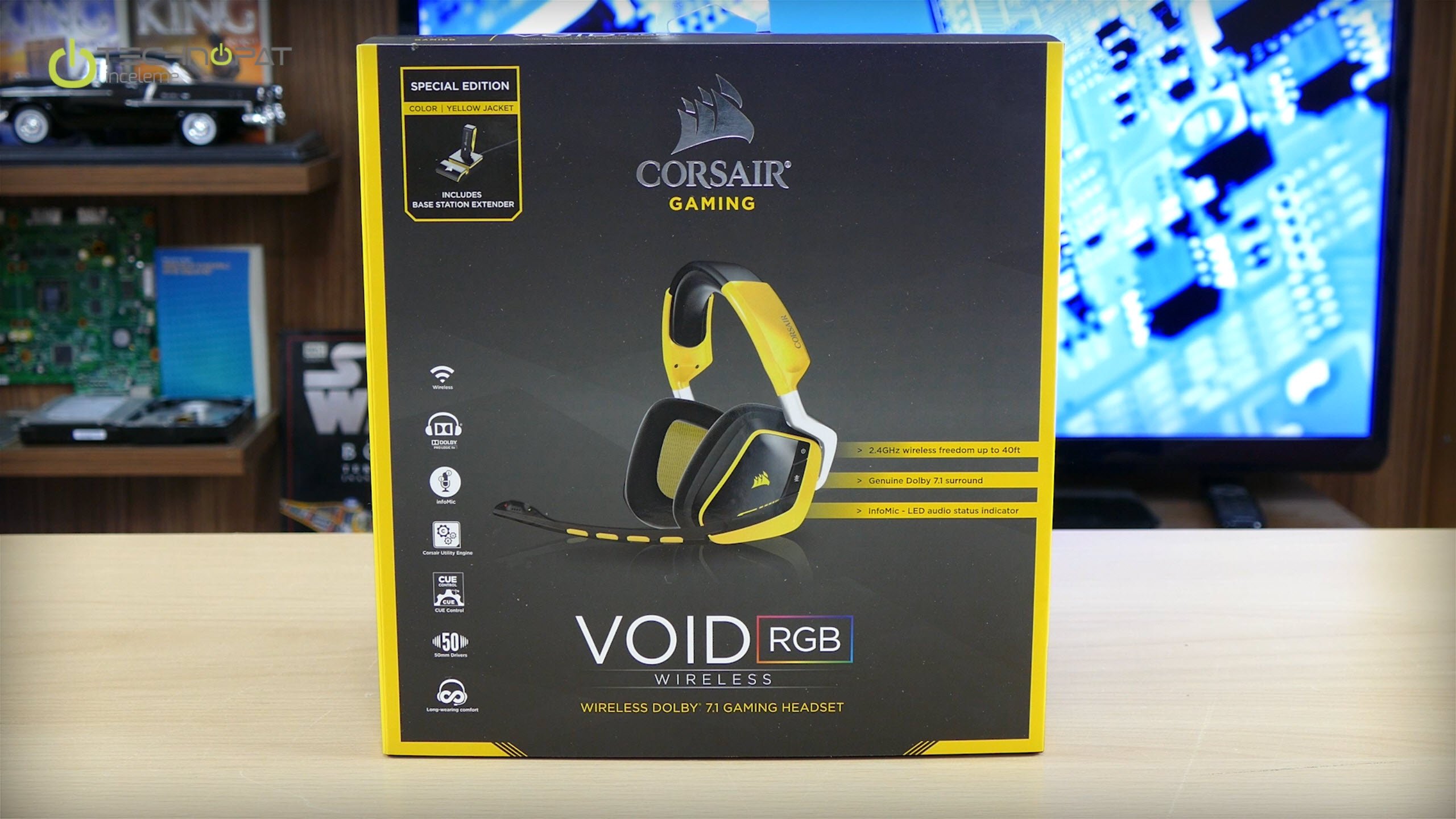 Corsair Void RGB Wireless 7.1 Special Edition İncelemesi - Technopat