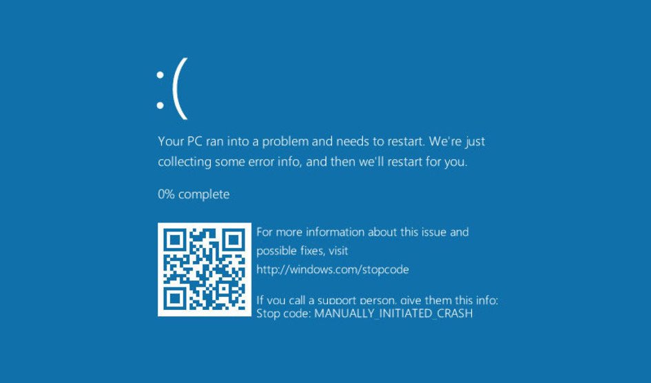 Windows Mavi Ekranlarına QR Kod Ekleniyor - Technopat