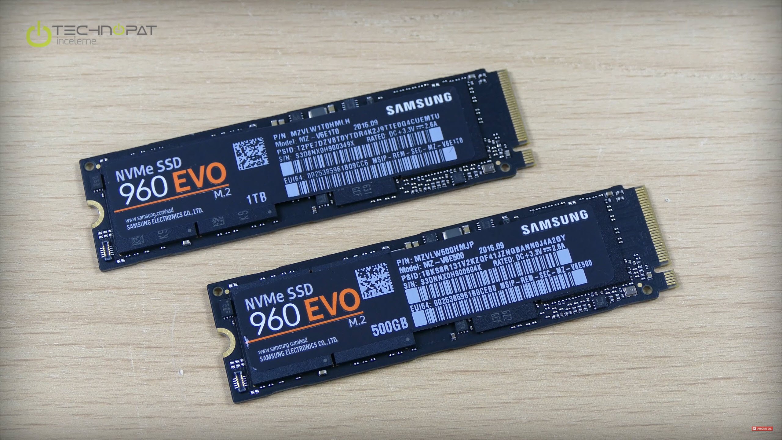 Samsung 960 EVO M.2 SSD İncelemesi - Technopat